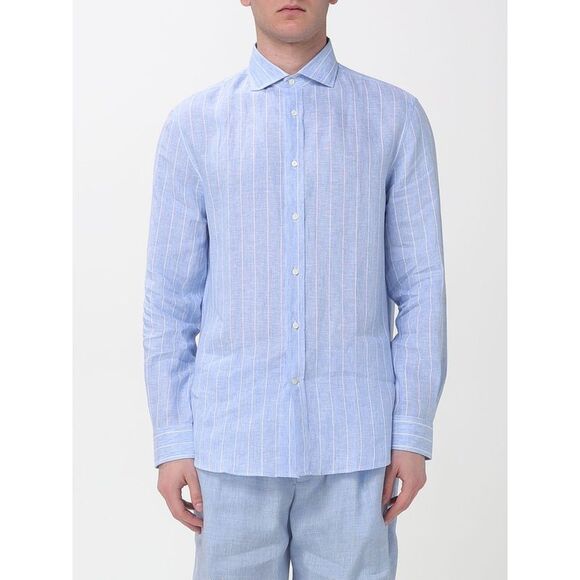 Brunello Cucinelli Shirt Men Blue